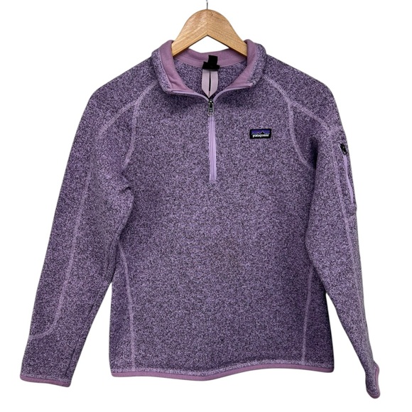 Patagonia Other - Patagonia Better Sweater 1/4 Zip Girls XXL 16-18 Purple